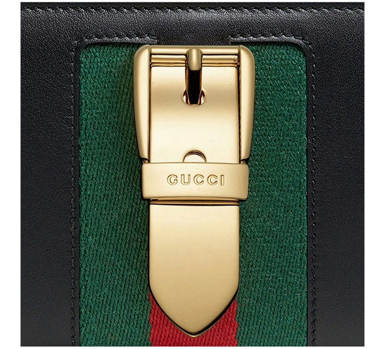 商品Gucci|GUCCI 条纹女士零钱包 476083-CWLSG-1060,价格¥5415,第7张图片详细描述