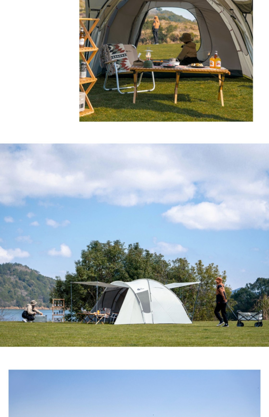 商品[国内直发] MobiGarden|帐篷户外露营家庭3-4人防风防雨大空间冬季野餐四季帐后室,价格¥2004,第24张图片详细描述