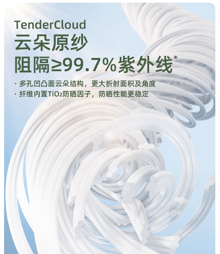 商品[国内直发] Beneunder|蕉下长款防晒衣女夏防紫外线户外凉感原纱冰丝透气专业全身防晒服,价格¥371,第7张图片详细描述