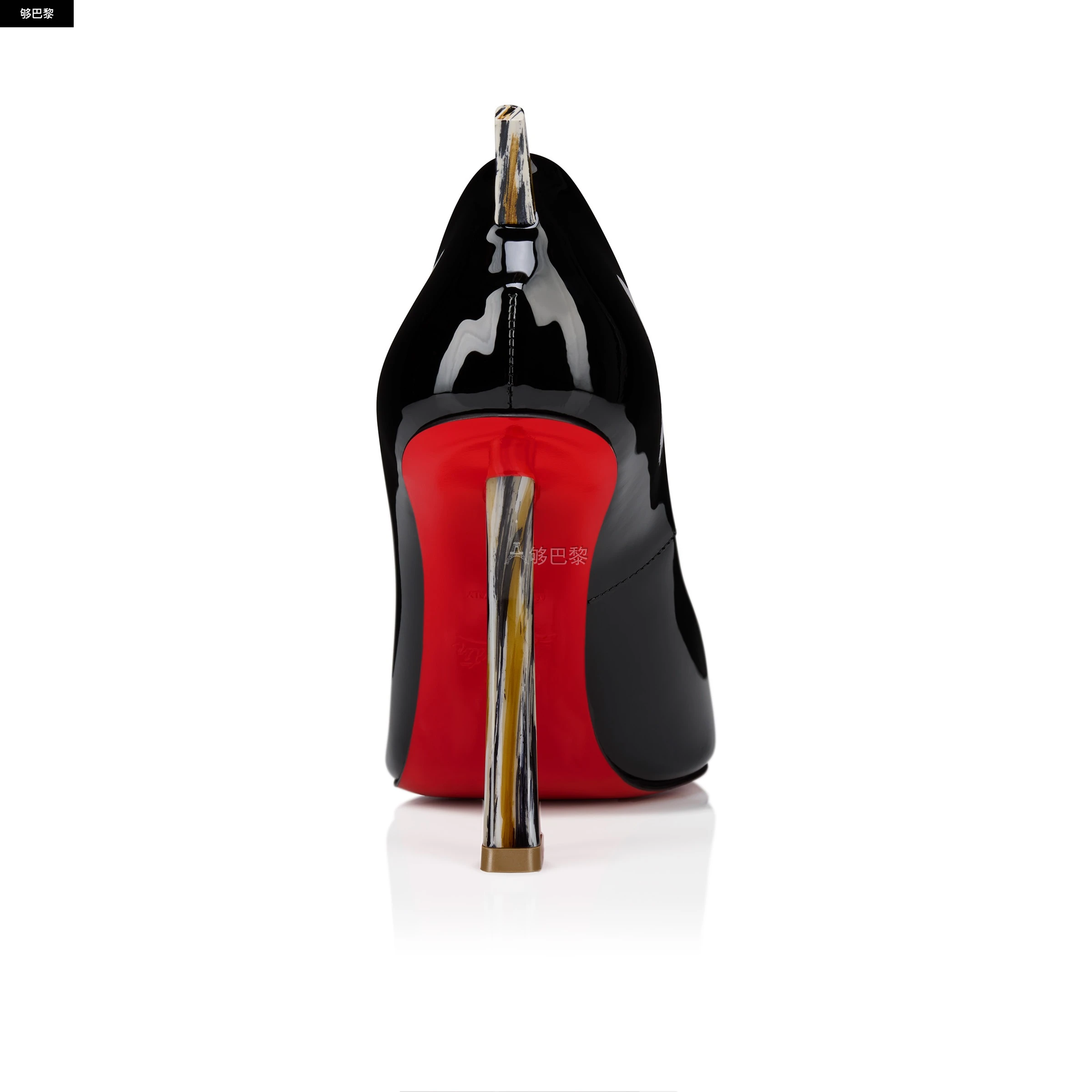 商品Christian Louboutin|【预售】 CL红底鞋 25春夏 女士 高跟鞋 Kate Clawmax 1250990t339,价格¥9483,第5张图片详细描述