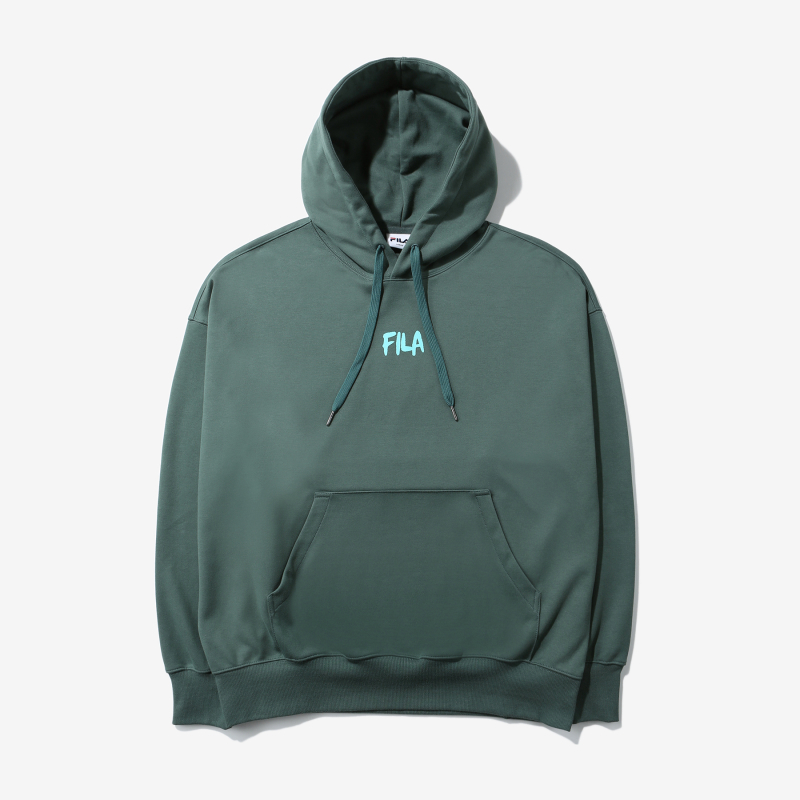 商品Fila|【享贝家】FILAOverfit Typography 连帽衫卫衣红色/绿色 FS2POD3125X （特价活动款）,价格¥178,第8张图片详细描述