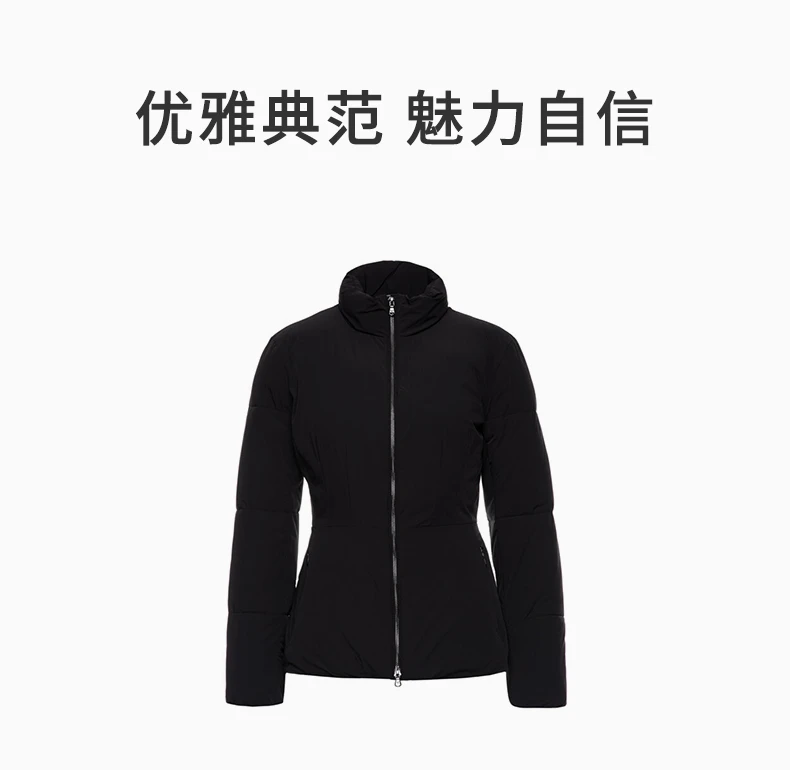 商品[国内直发] Emporio Armani|EMPORIO ARMANI 黑色女士棉服 6G2B78-2NUHZ-0999,价格¥1885,第1张图片详细描述