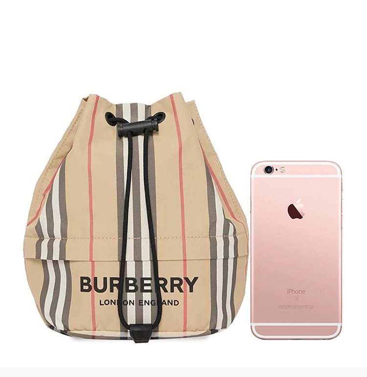 商品Burberry|BURBERRY 驼色女士手提包 8026737,价格¥2520,第4张图片详细描述