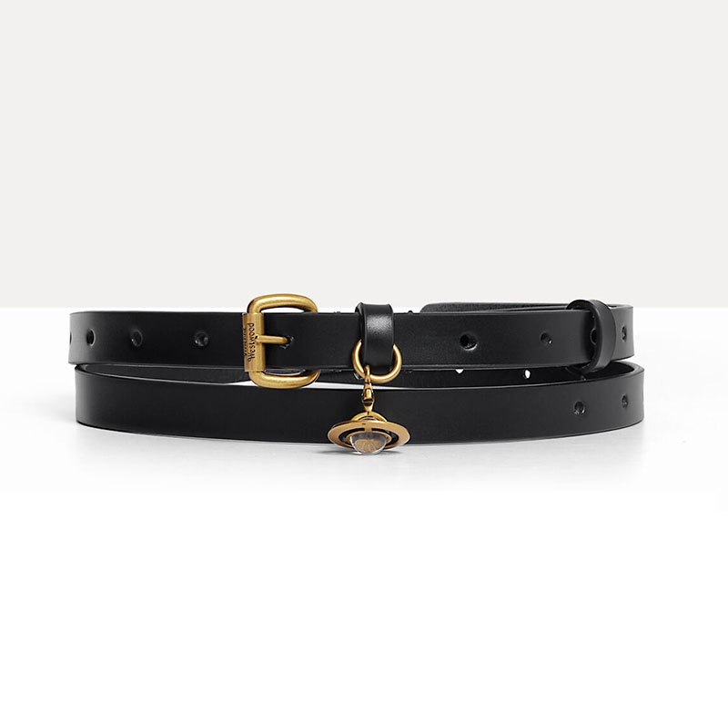 商品Vivienne Westwood|西太后Line Orb Buckle Belt 女士装饰腰带（香港仓发货）,价格¥1865,第14张图片详细描述