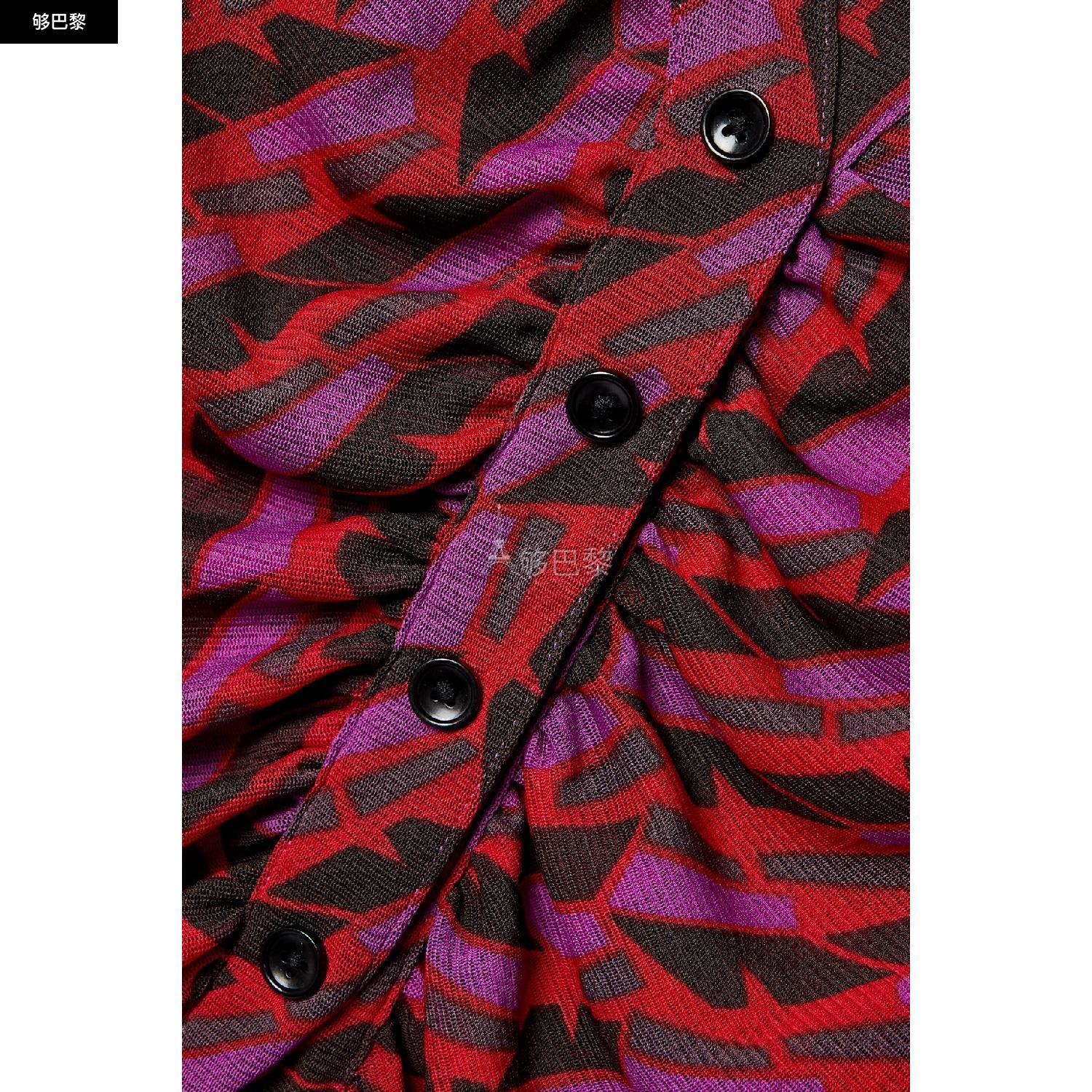 商品Diane von Furstenberg|【特惠6.0折】包邮包税【预售7天发货】 DIANE VON FURSTENBERG 23秋冬 女士 长袖衬衫 Gladys 正反两穿印花弹力网布女衫 1647597289317331 DVFBL4Q006OAZZR ,价格¥1879,第7张图片详细描述