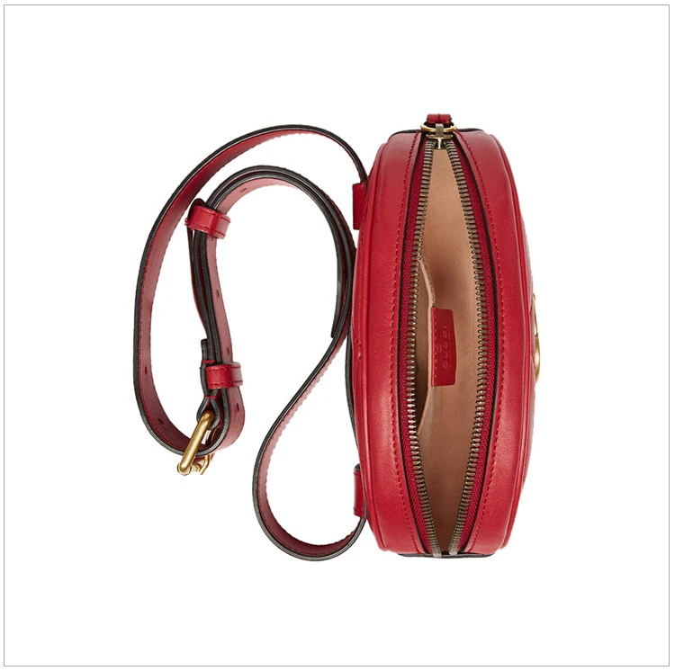商品[国内直发] Gucci|GUCCI 红色女士腰包 476434-DSVRT-6433,价格¥6114,第6张图片详细描述