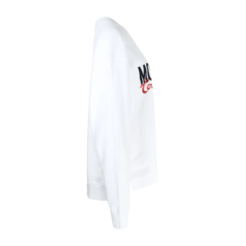 商品Moschino|MOSCHINO 女白色女士卫衣/帽衫 A1778_1027_1001,价格¥1463,第6张图片详细描述