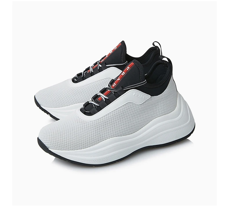 商品Prada|PRADA  女士白色运动鞋  3E6425-3KTP-F0964,价格¥4213,第5张图片详细描述