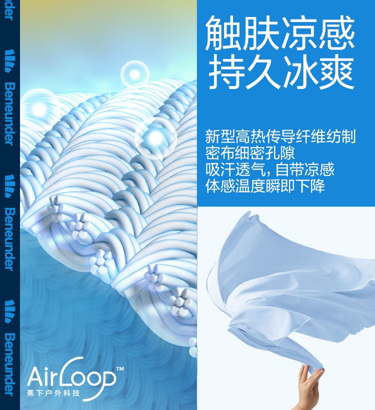 商品[国内直发] Beneunder|蕉下浅息披肩防晒衣防紫外线户外凉感防晒服户外露营薄遮阳短外套,价格¥318,第4张图片详细描述