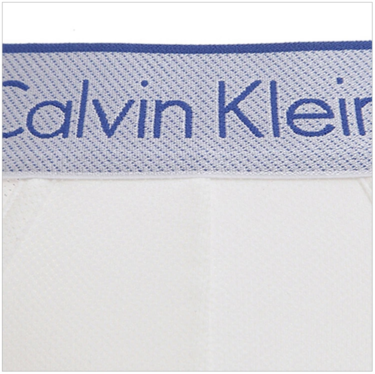 商品[国内直发] Calvin Klein|Calvin Klein 卡尔文 克莱恩 白色尼龙弹性纤维男士低腰透气三角内裤 NB1004-100,价格�¥277,第6张图片详细描述