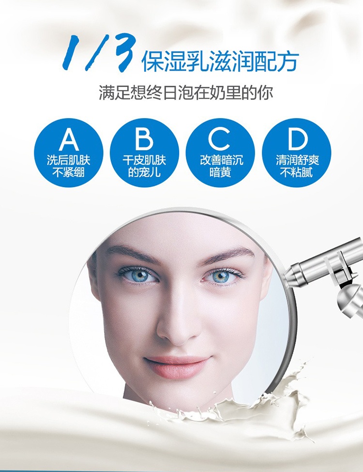商品Uriage|Uriage依泉柔润滋养沐浴乳500ml 滋养抗敏,价格¥163,第4张图片详细描述