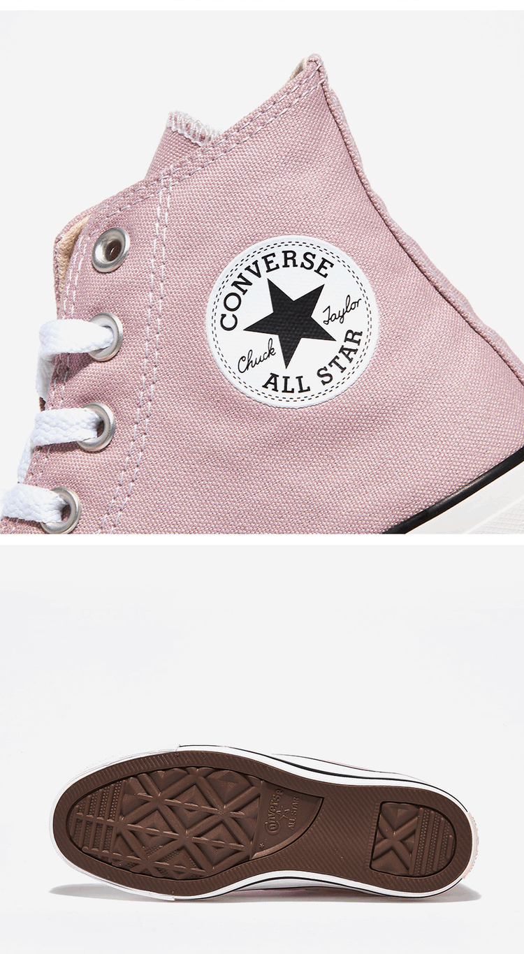 商品Converse|【Brilliant|包邮包税】匡威 CTAS HI 女生  运动鞋 帆布鞋  A04542C PHANTOM VIOLET,价格¥335,第3张图片详细描述