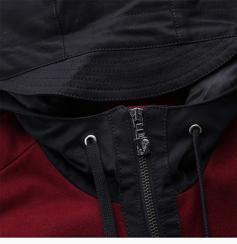 商品[国内直发] Versace|VERSACE JEANS  男士羊毛聚酯纖維紅色夹克 C1GMA904-5384-Y1S,价格¥2246,第7张图片详细描述