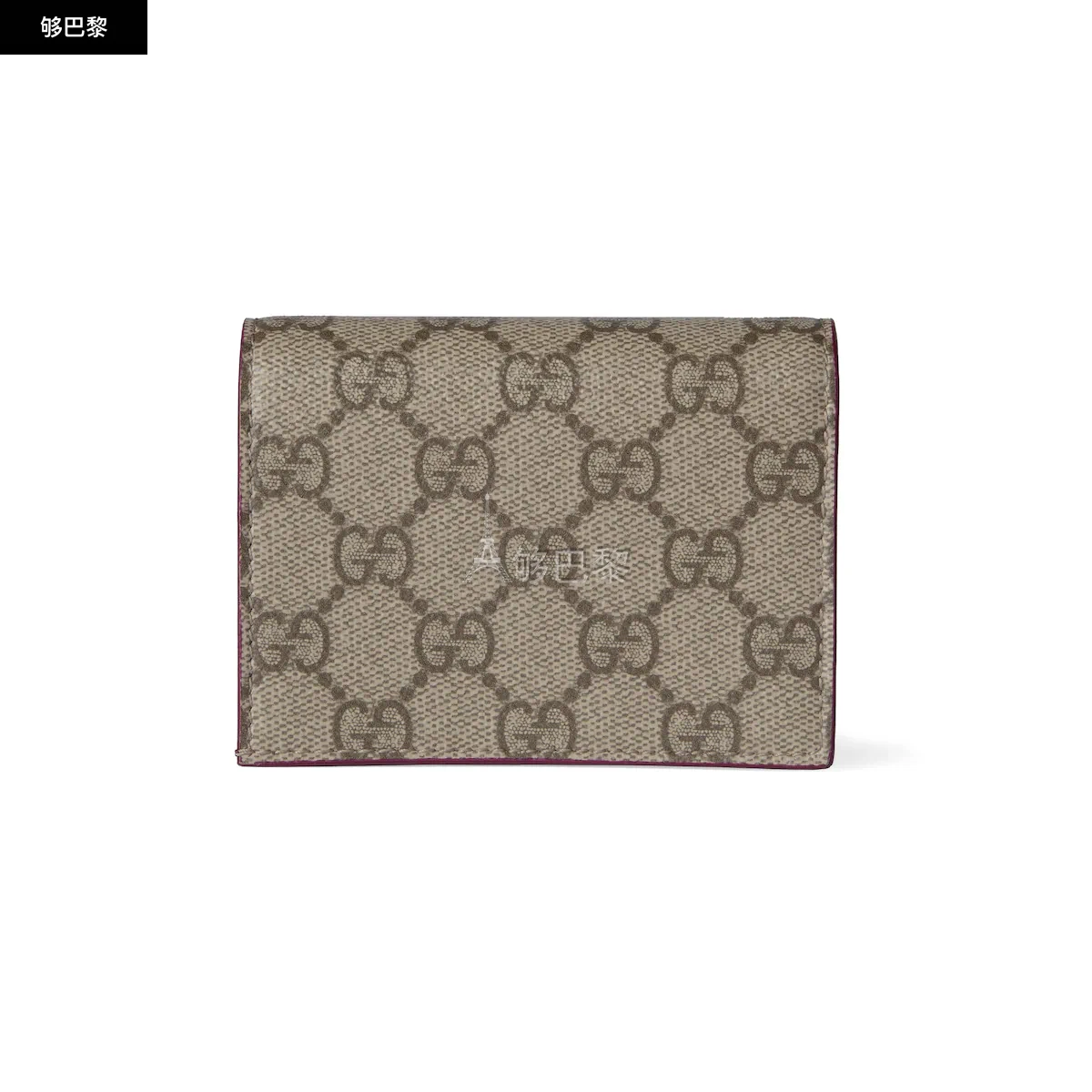 商品Gucci|【预售】 古驰 24秋冬 女士 钱包 饰小狗细节GG迷你钱包 818767 FAEEQ 8561,价格¥4718,第3张图片详细描述