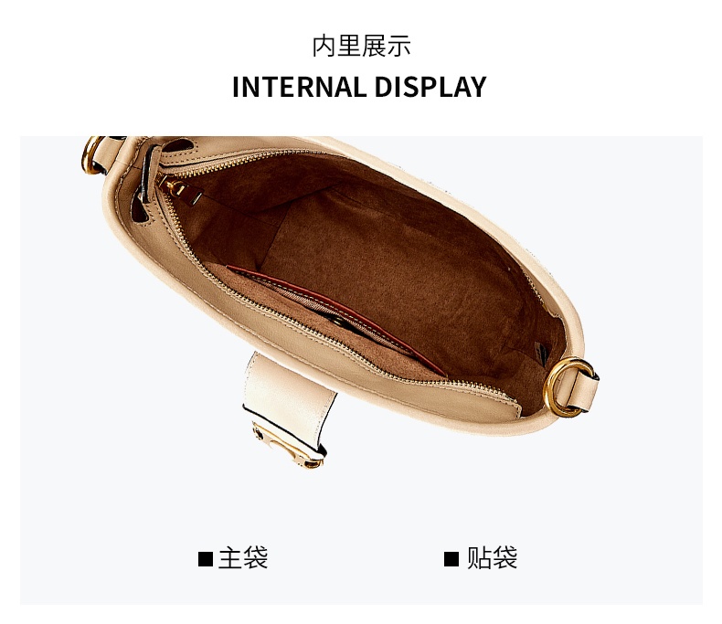 商品[国内直发] Coach|蔻驰斜挎包COACH 奢侈品女士专柜款TALI水桶包中号单肩包皮质礼物送女友 CA112 B4/BK,价格¥1248,第11张图片详细描述