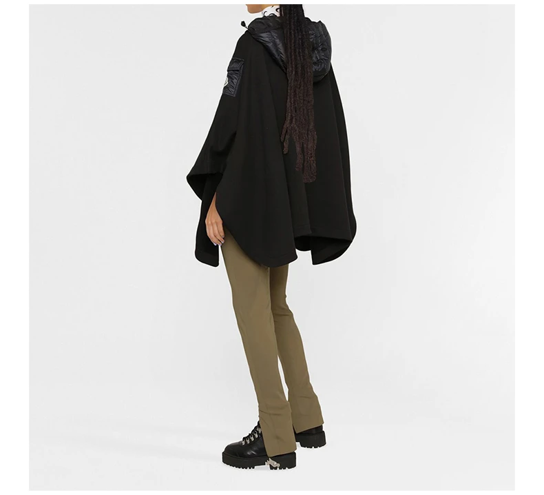 商品[国内直发] Moncler|MONCLER 女士斗篷黑色 3G00008-809EL-999,价格¥5350,第6张图片详细描述