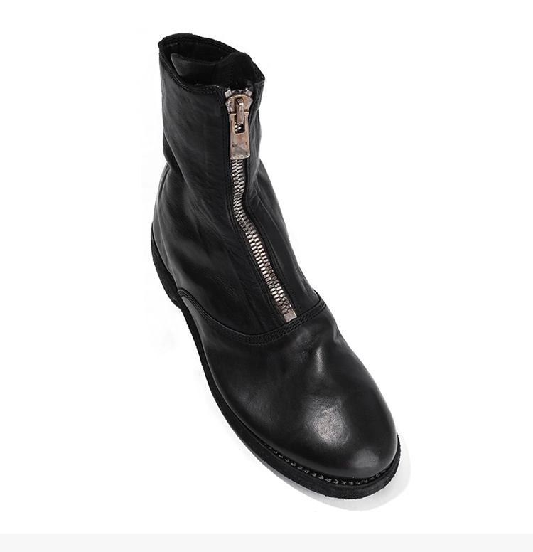 商品guidi|GUIDI 黑色女士踝靴 210-SOFT-HORSEFG-BLKT,价格¥4096,第10张图片详细描述
