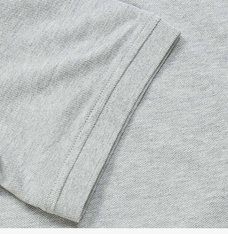 商品Burberry|Burberry OUTLETS 浅灰色男�士POLO衫 4055120,价格¥1376,第8张图片详细描述