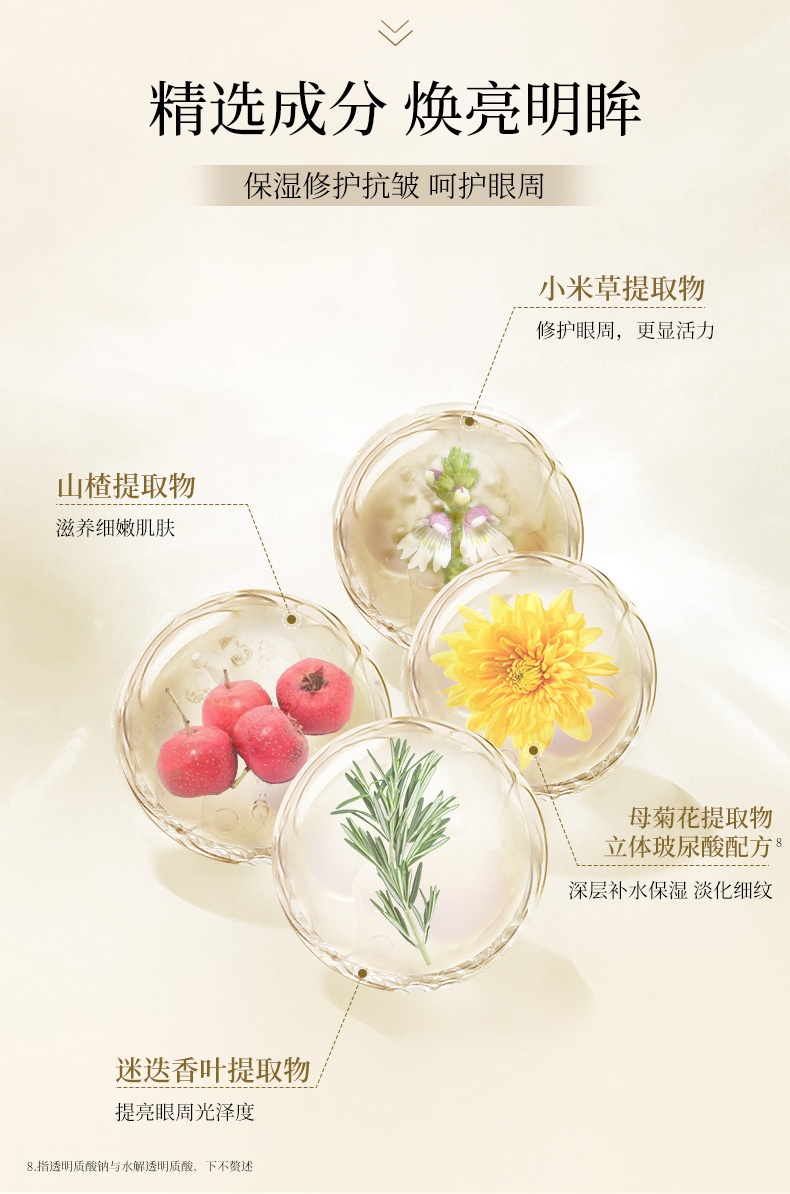商品AXXZIA|AXXZIA晓姿4D金字塔眼膜抗糖保湿眼袋泪沟紧致提拉淡纹60片,价格¥486,第12张图片详细描述