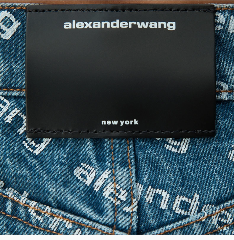 商品[国内直发] Alexander Wang|ALEXANDER WANG 浅蓝色女士短裤 4DC1214897-460,价格¥1858,第8张图片详细描述