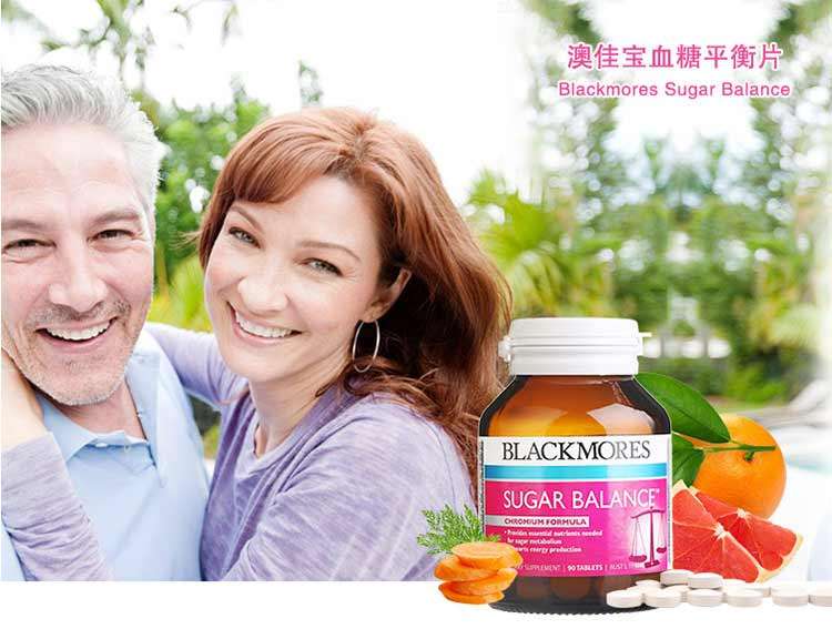 商品Blackmores|澳佳宝Blackmores美血糖平衡片90粒*3,价格¥333,第1张图片详细描述