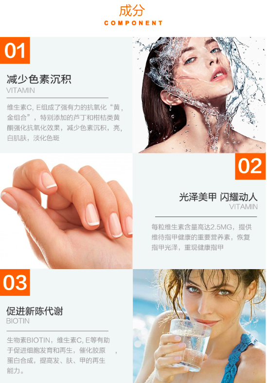 商品Nature's Bounty|复合维生素软糖(含胶原蛋白) 40粒,价格¥71,第3张图片详细描述