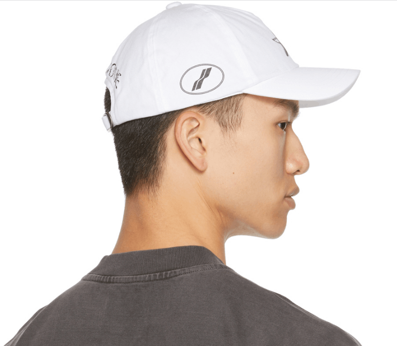 商品We11done|黑白色棒球帽子W标男女同款WDAH620078U（香港仓发货）,价格¥579,第3张图片详细描述