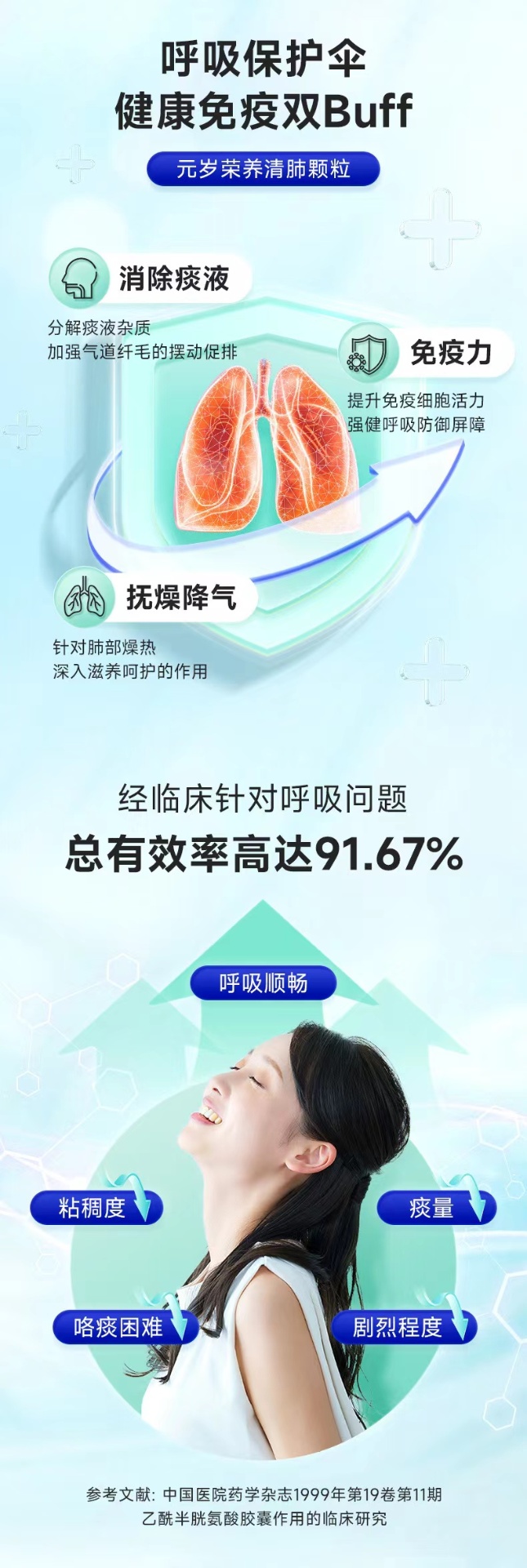 商品[国内直发] TIME NATURE|元岁荣养清肺颗粒30包装-预防长新冠 减轻后遗症 减轻新冠后遗症带来的不适,价格¥379,第3张图片详细描述