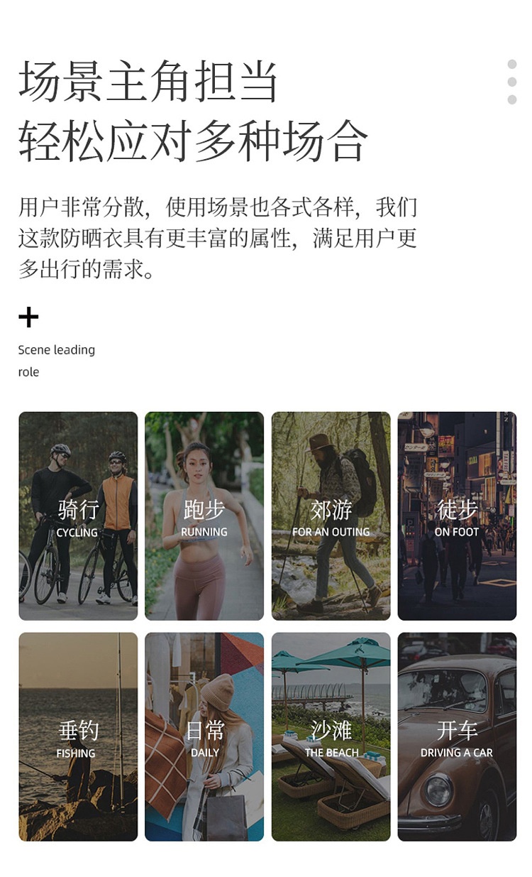 商品[国内直发] GLENVINTEN|2023新款高端男士防晒衣户外冰丝防水速干衣抗紫外线透气皮肤风衣,价格¥332,第20张图片详细描述