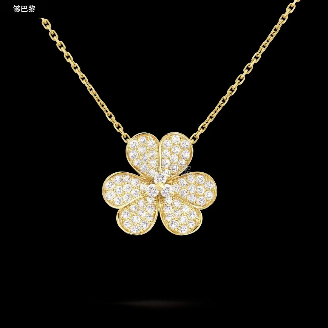 商品Van Cleef & Arpels|包邮包税【预售7天发货】 VCA梵克雅宝 23秋冬 女士 吊坠 Frivole吊坠，大号款式 VCARP0J700,价格¥133273,第4张图片详细描述