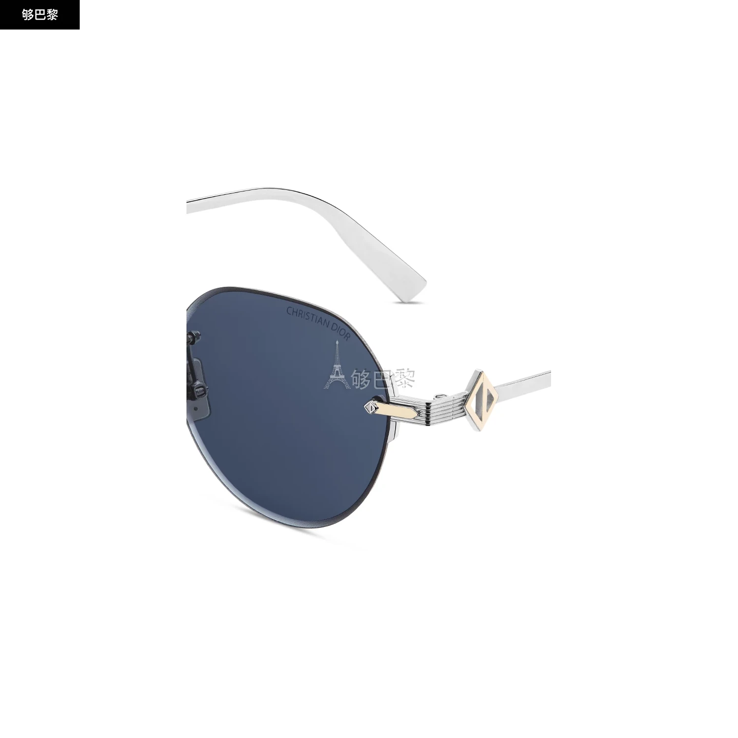 商品Dior|【预售】 迪奥 25春夏 男士 太阳眼镜 CD Diamond R5U CDDMR5UXR_F2B0,价格¥5280,第2张图片详细描述