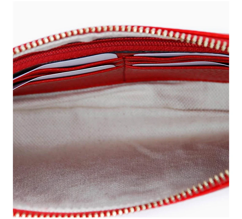 商品Gucci|GUCCI 红色女士手拿包 295840-A7M0G-6523,价格¥2514,第7张图片详细描述