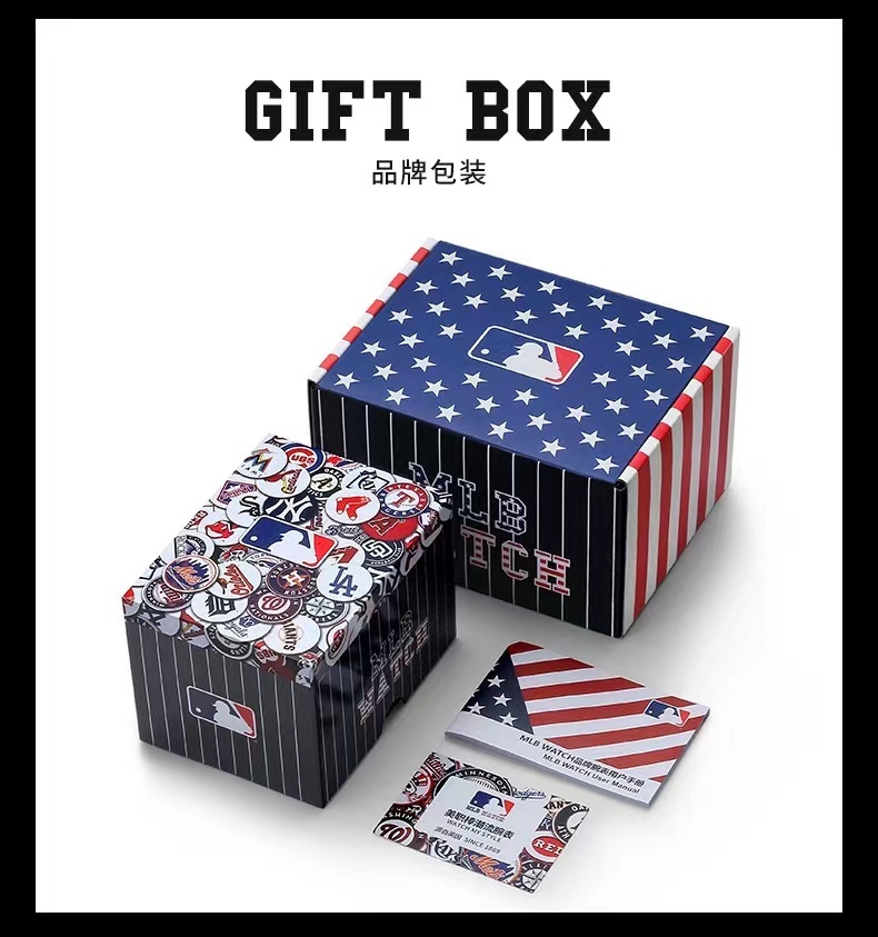 商品[国内直发] MLB|欧美潮流创意潮酷表盘中性情侣潮流女士小众腕表MLB-NY22064-WP58,价格¥517,第10张图片详细描述