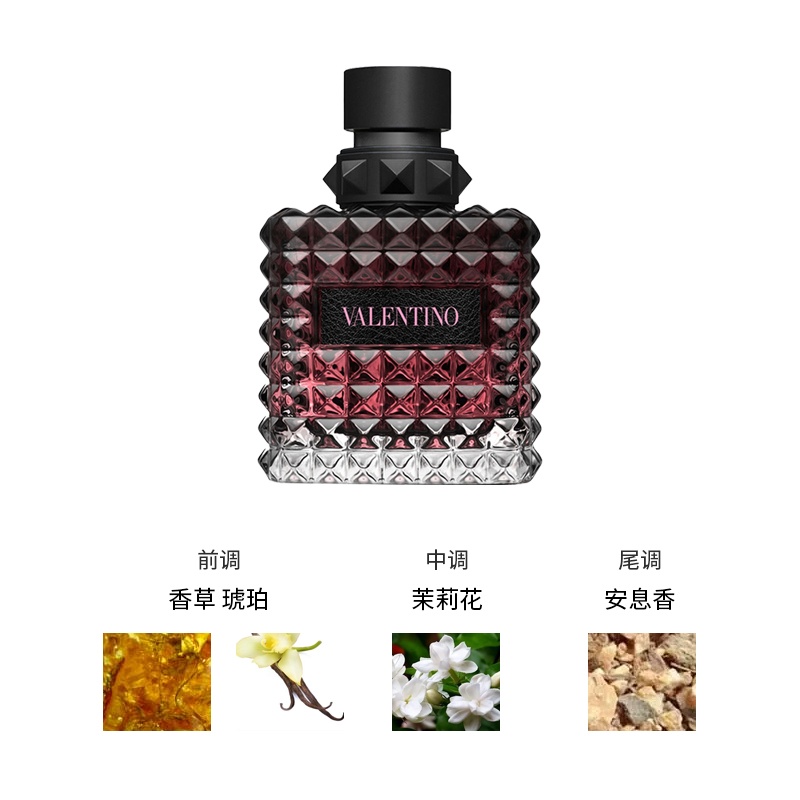 商品Valentino|华伦天奴 罗马女士馥郁浓香水30-50-100ml EDP馨香,价格¥416,第12张图片详细描述