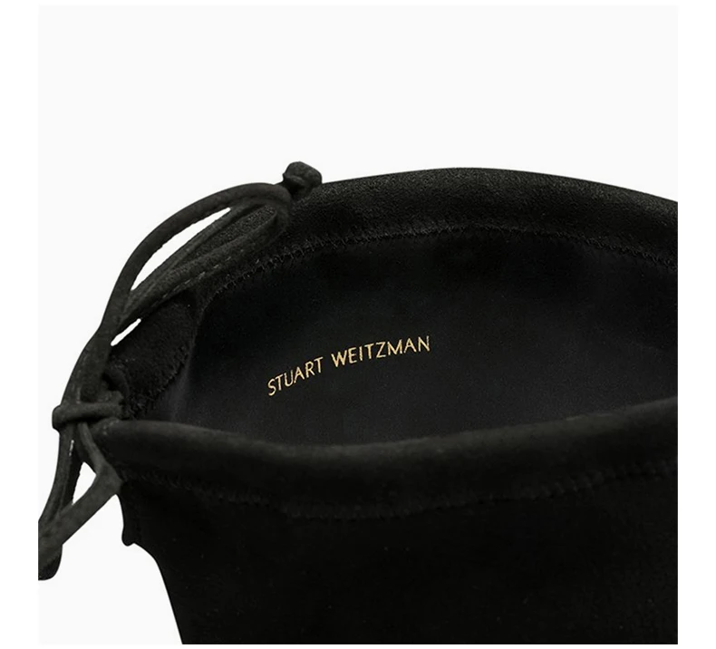 商品[国内直发] Stuart Weitzman|STUART WEITZMAN 黑色女士过膝长靴 LOWLAND-PEARL-BLK,价格¥4515,第8张图片详细描述