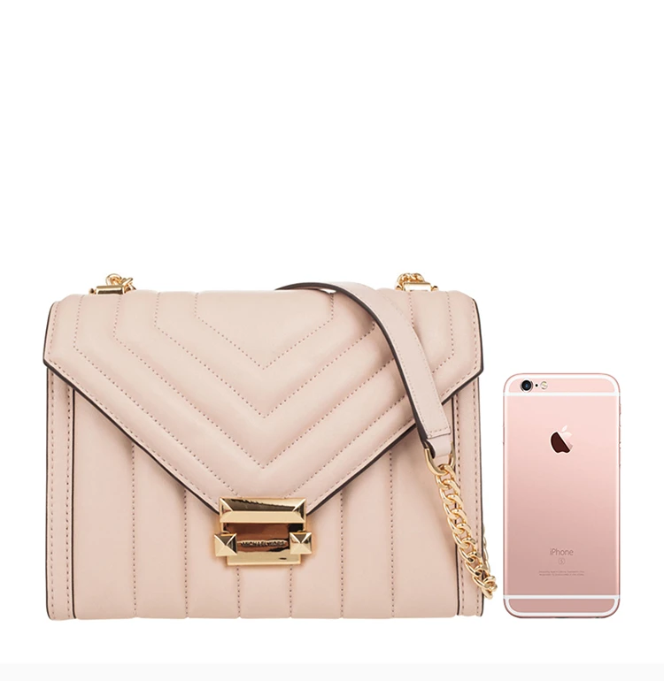 商品Michael Kors|Michael Kors 迈克高仕 粉色女士挎包 30F8GXIL3T-SOFTPINK,价格¥2534,第4张图片详细描述