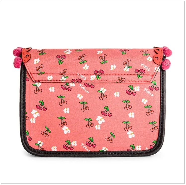 商品[国内直发] Furla|Furla 芙拉 女士多彩粉色皮革单肩包斜挎包 942055,价格¥700,第5张图片详细描述