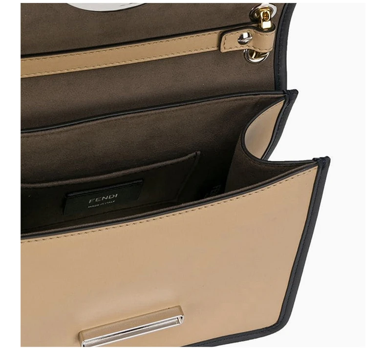 商品[国内直发] Fendi|Fendi 芬迪 女士Kan I F牛皮单肩包 8BT286-A3RO-F13VY,价格¥9775,第6张图片详细描述