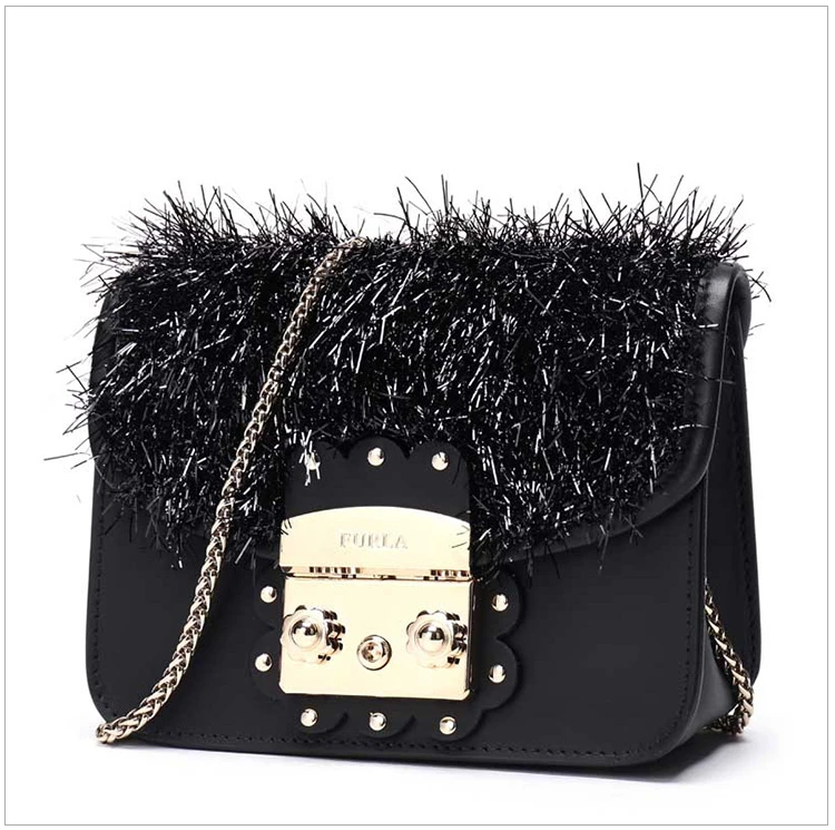 商品[国内直发] Furla|Furla 芙拉 METROPOLIS女士系列皮革单肩斜挎包 921313,价格¥873,第6张图片详细描述