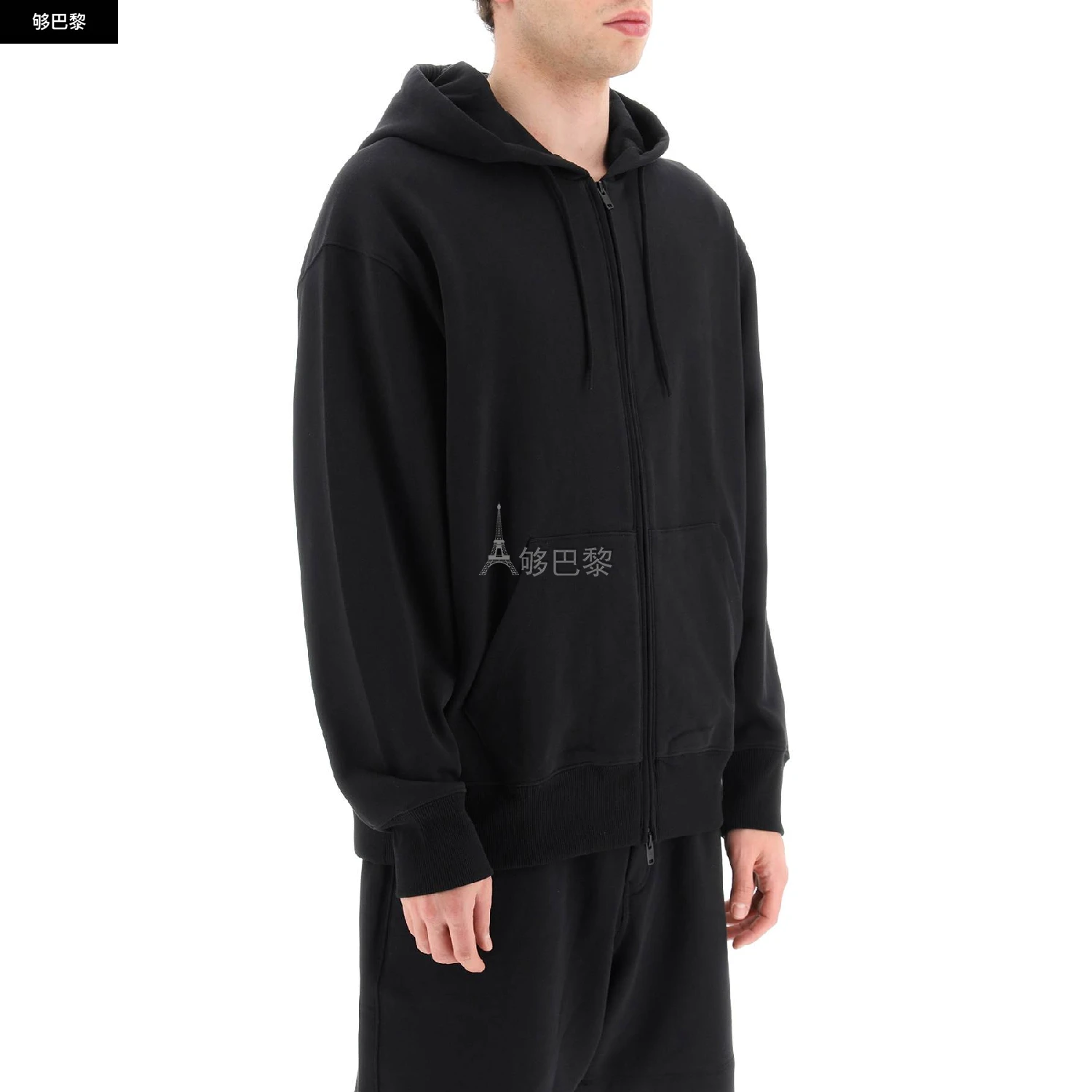 商品Y-3|【特惠8.8折】【预售】 2023春夏 男士 卫衣 卫衣 1862898  H44785BLACK ,价格¥2990,第4张图片详细描述