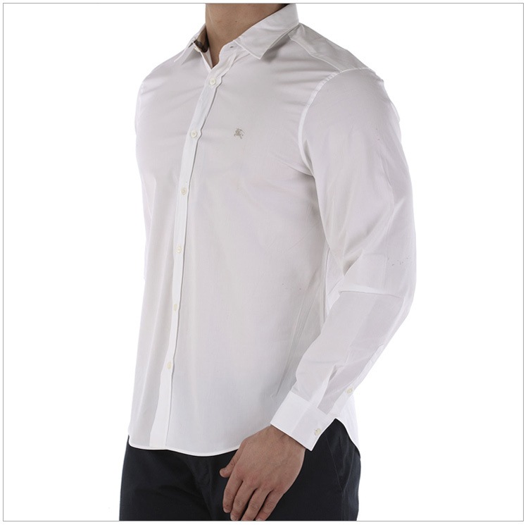商品Burberry|Burberry 博柏利 修身经典白色衬衫 3773811,价格¥835,第38张图片详细描述