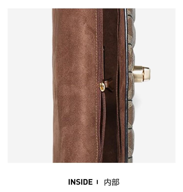 商品[国内直发] Coach|COACH 女士PVC配皮单肩斜挎包 C5645IMCBI,价格¥2204,第6张图片详细描述