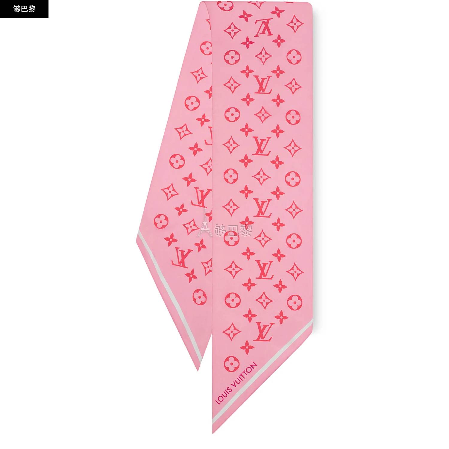 商品Louis Vuitton|【预售】 女士 丝巾 LV IDEAL PRINTED 长围巾  M77711/Pink LVU7GNSMPIN,价格¥3355,第3张图片详细描述