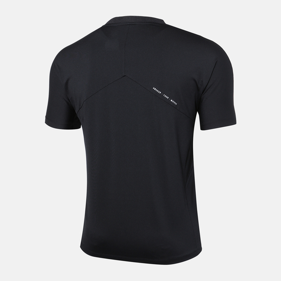 商品DESCENTE|【享贝家】DESCENTE 迪桑特 圆领运动短袖T恤 侧肩小标 黑色 SN123TTS11（现采购商品，下单后12天内发货）,价格¥375,第3张图片详细描述