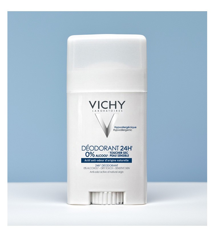 商品Vichy|薇姿 24H清爽止汗棒40ml 清新舒适除臭敏感肌专用,价格¥130,第4张图片详细描述