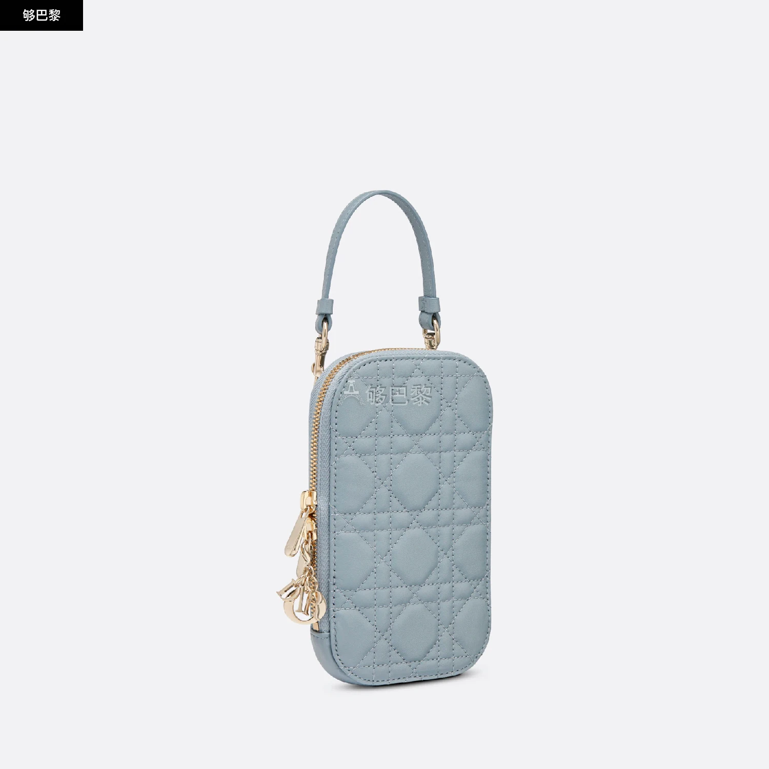 商品Dior|【预售】 迪奥 25春夏 女士 手机包 Lady Dior Call'in Dior 手机袋 S0872ONMJ_M81B ,价格¥11023,第4张图片详细描述