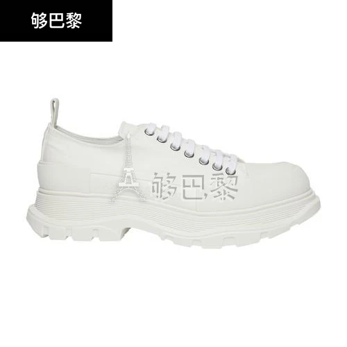 商品Alexander McQueen|【特惠8.7折】包邮包税【预售7天发货】 ALEXANDER MCQUEEN 男士 休闲运动鞋 Tread Slick 运动鞋  705660W4MV2/9000 AMQ8PS39WHT,价格¥4561,第2张图片详细描述