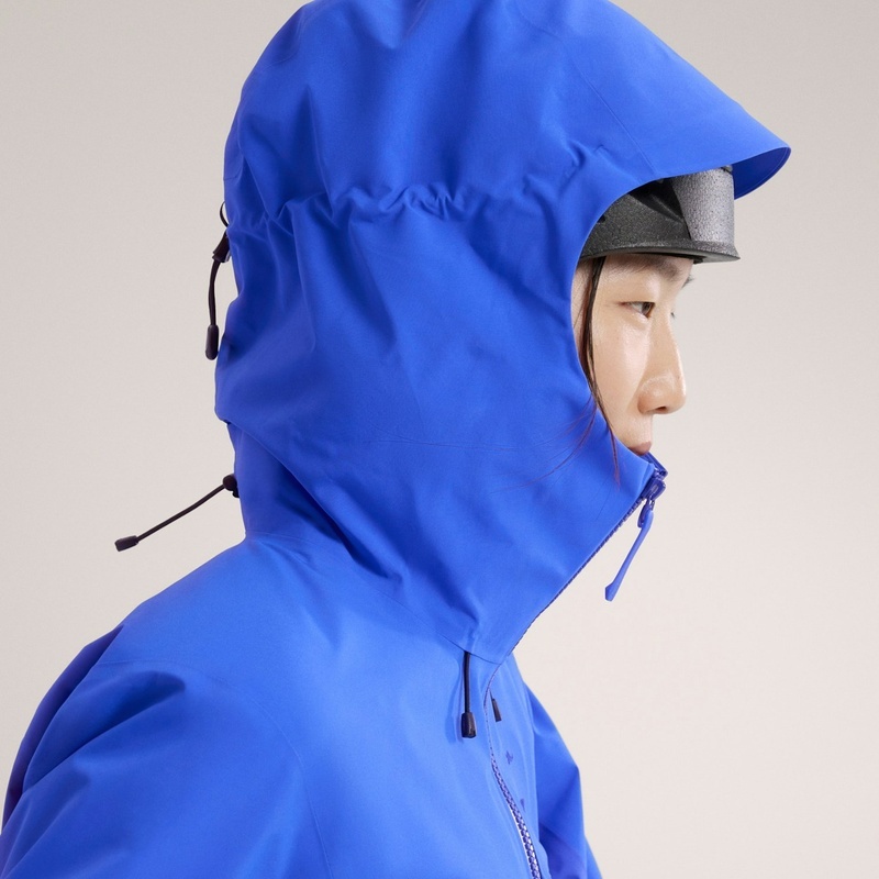 商品Arc'teryx|ARC TERYX/始祖鸟 BETA AR女士蓝色Gore-Tex Pro面料夹克,价格¥4304,第8张图片详细描述