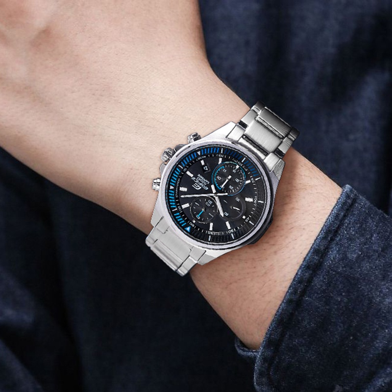 商品[国内直发] Casio|卡西欧手表EDIFICE轻薄系列，人造蓝宝石玻璃镜面 100米防水功能,价格¥1153,第4张图片详细描述