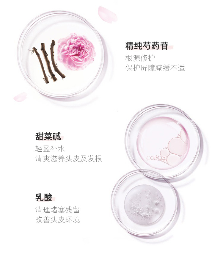 商品KLORANE|Klorane康如芍药洗发水400ml 去屑舒缓控油头皮止痒,价格¥162,第6张图片详细描述